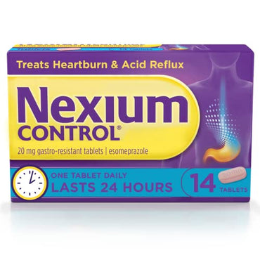 Nexium Control Heartburn and Acid Reflux Relief Tablets,14 Count (Pack of 1) - FoxMart™️ - Nexium